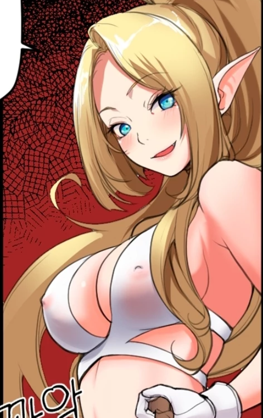 Portada de Elf Slave Knight - Manhwa sin censura - ToonDeseo