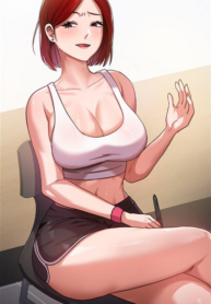 female college student who server